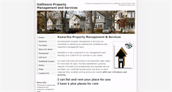 Desktop Screenshot of kawarthapropertymanagement.ca